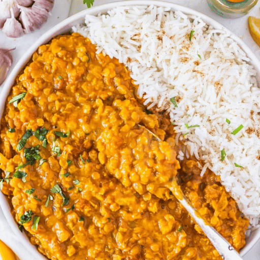 Easy lentil curry