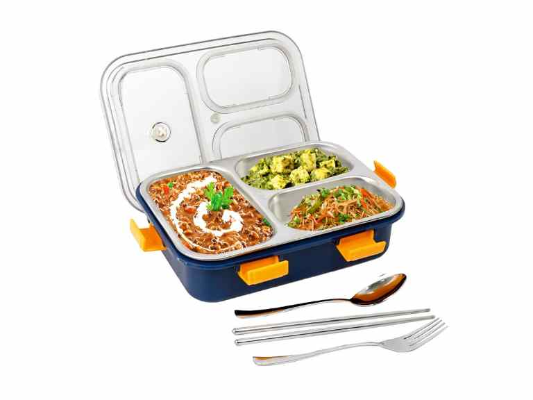 Best Tiffin Best 3 Compartment Lunch Box